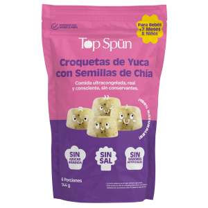 Croquetas de Yuca con Semillas de Chía